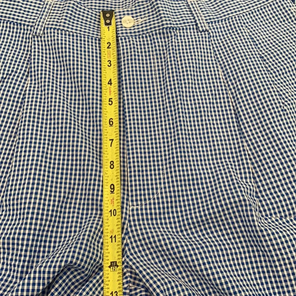 Jos. A.‎ Bank Mens Stays Cool Gingham Shorts Size 36 Reg